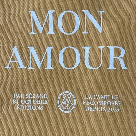 New LIMITED EDITION Sezane LOS ANGELES MON AMOUR Tote - Picture 2 of 4
